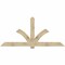 Ekena Millwork Redmond Rough Sawn Timber Gable Bracket, Douglas Fir, 96"W x 44"H x 6"D x 6"F, 11/12 Pitch GBW096X44X0606RED00RDF - alternate 1